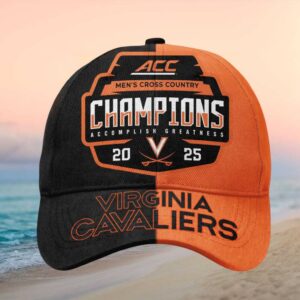 Virginia Cavaliers 2025 ACC Men's Cross Country Champions Split Color Hat