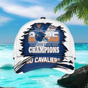 Virginia Cavaliers 2025 TaxSlayer Gator Bowl Champions Go Cavaliers Cap