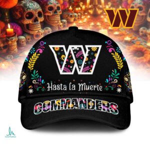 Washington Commanders Hasta la Muerte Day of the Dead Cap