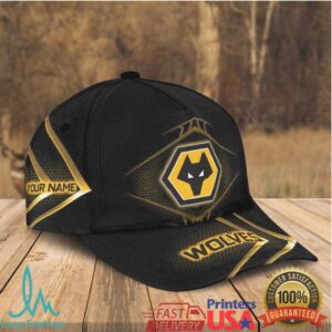Wolverhampton Wanderers Custom “Wolves” Graphic Cap