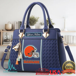 Women's Cleveland Browns Signature Zip Crossbody Purse with Custom Name Tag