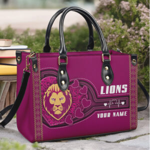 ustomizable LIONS Lion Head Handbag