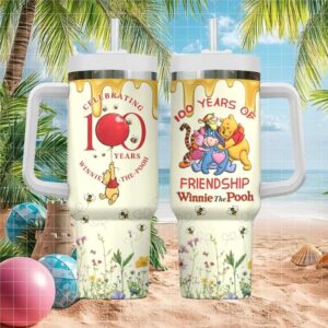 100 Years of Friendship Winnie The Pooh and Friends Honey Drip Tumbler
