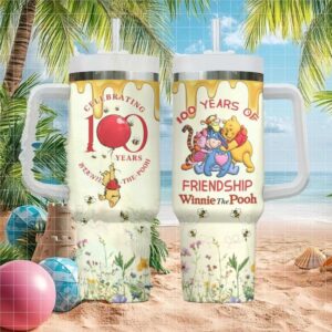 100 Years of Friendship Winnie The Pooh and Friends Honey Drip Tumbler