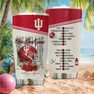 2026 Rose Bowl Game Pasadena California Indiana Hoosiers Football Tumbler