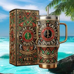 A Tribe Called Quest Midnight Marauders 3D Jeweled Hip Hop 40oz Tumbler