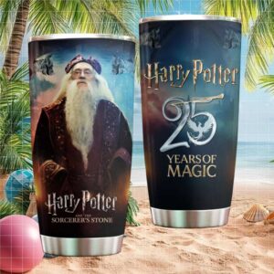 Albus Dumbledore Sorcerer's Stone 25 Years of Magic Phoenix Tumbler