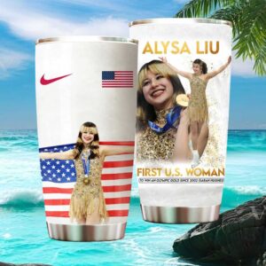 Alysa Liu Team USA Figure Skating Commemorative 20oz Tumbler First U.S. Woman Gold Medalist