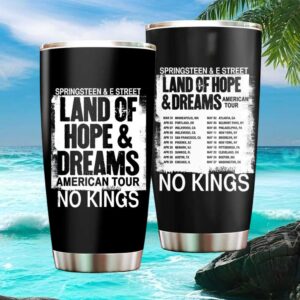 Bruce Springsteen & E Street Band Land of Hope and Dreams Tour Tumbler