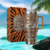Hank Williams Luxury Gold Emblem Country Music 40oz Tumbler Hank Williams Luxury Gold Emblem Country Music 40oz Tumbler