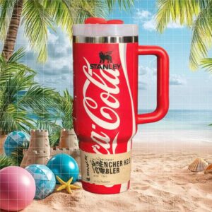 Classic Coca Cola Red Logo Quencher Tumbler