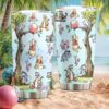 Winnie The Pooh 100 Years & Friends Bee Honeycomb Floral Insulated Tumbler Winnie The Pooh 100 Years & Friends Bee Honeycomb Floral Insulated Tumbler