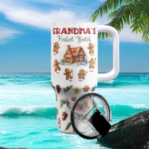Custom Grandma’s Perfect Batch Gingerbread Family Christmas Tumbler