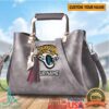 Jacksonville Jaguars Custom Name Leather Handbag Luxury NFL Tote Jacksonville Jaguars Custom Name Leather Handbag Luxury NFL Tote
