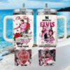 Elvis Presley 91st Anniversary (1935 2026) Commemorative Gold & Black Tumbler Elvis Presley 91st Anniversary (1935 2026) Commemorative Gold & Black Tumbler