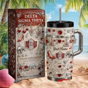 Delta Sigma Theta Personalized Sorority Collector's Edition Tumbler