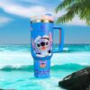 Classic Hello Kitty Pink Pattern Custom Insulated Travel Tumbler Classic Hello Kitty Pink Pattern Custom Insulated Travel Tumbler
