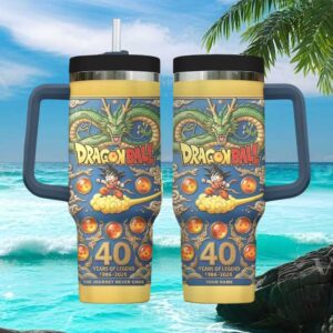 Dragon Ball 40 Years of Legend (1986 2026) Personalized 40oz Tumbler
