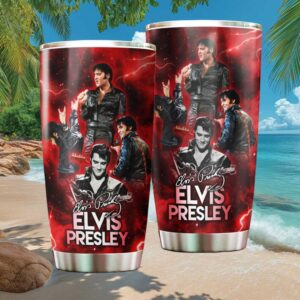 Elvis Presley '68 Comeback Special Red Lightning Performance Stainless Steel Tumbler