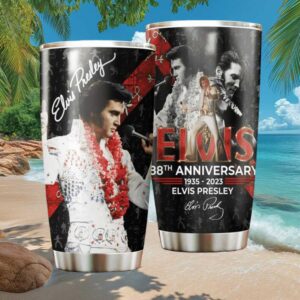 Elvis Presley 88th Anniversary Aloha From Hawaii Signature Tumbler