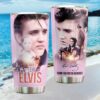 Elvis Presley Falling In Love With You Pink Cherry Blossom Floral Tumbler Elvis Presley Falling In Love With You Pink Cherry Blossom Floral Tumbler