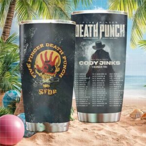 Five Finger Death Punch 20th Anniversary World Tour 2026 Tumbler