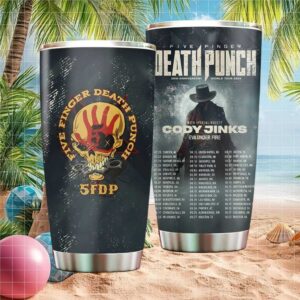 Five Finger Death Punch 20th Anniversary World Tour 2026 Tumbler