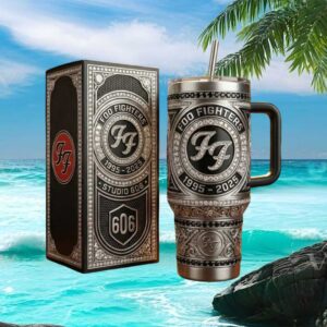Foo Fighters “Studio 606” 30th Anniversary Diamond Studded 40oz Tumbler