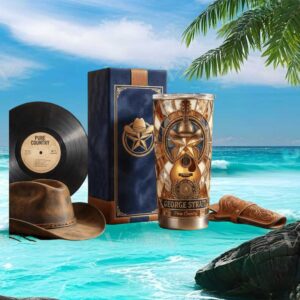George Strait Pure Country King of Country Music Tribute Tumbler