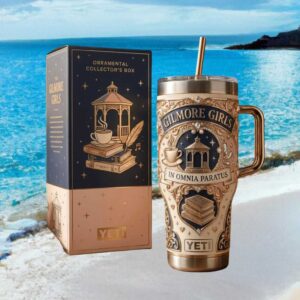 Gilmore Girls “In Omnia Paratus” Stars Hollow Luxury 3D Collector's Tumbler