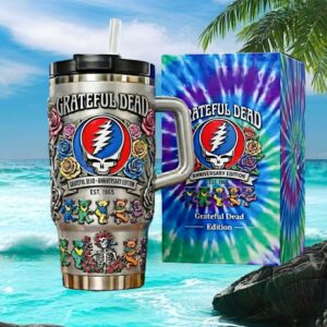 Grateful Dead Anniversary Edition 40oz Tumbler with Handle