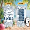 Stained Glass Flower “God Says I Am” Personalized Name Meaning Tumbler Stained Glass Flower “God Says I Am” Personalized Name Meaning Tumbler