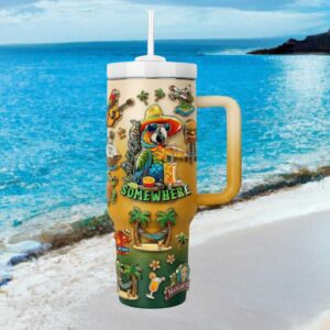 It's 5 O'Clock Somewhere Tropical Parrot Margaritaville Tumbler