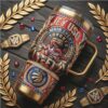 Ohio State Buckeyes 2024 National Champions Football Fan Tumbler Ohio State Buckeyes 2024 National Champions Football Fan Tumbler