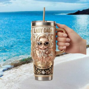 Lady Gaga “Born This Way” Chibi Pop Star 3D Luxury Design