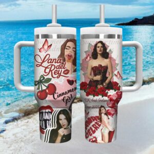 Lana Del Rey Cinnamon Girl UKIreland Tour 2025 Aesthetic Tumbler