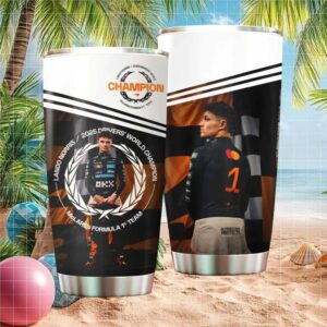 Lando Norris McLaren F1 2025 World Champion Commemorative Tumbler