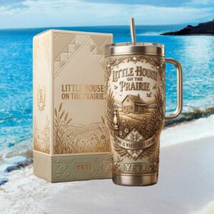 Little House on the Prairie Vintage Farmhouse Commemorative Tumbler