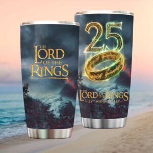 Lord of the Rings 25th Anniversary One Ring Gollum Landscape Tumbler