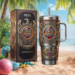 Lynyrd Skynyrd Free Bird Sweet Home Alabama 3D Sculpted Tumbler