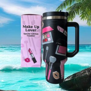 Make Up Lover Special Edition Cosmetics & Beauty 40oz Tumbler