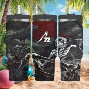 Metallica 72 Seasons Raven and Skeleton Crow Dark Art Tumbler