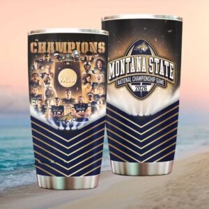 Montana State Bobcats 2026 NCAA Football National Champions Team Tumbler