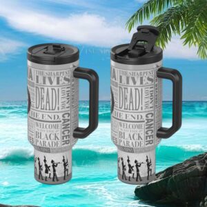My Chemical Romance “The Black Parade” Lyrics Typography Tumbler