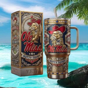 Ole Miss Rebels Hotty Toddy The Grove Edition Luxury Insulated Tumbler
