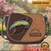 Minnesota Vikings Custom Name Leather Crossbody Saddle Bag Minnesota Vikings Custom Name Leather Crossbody Saddle Bag