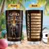 Full Armor of God Scripture Ephesians 6 10 18 Christian Insulated Tumbler Full Armor of God Scripture Ephesians 6 10 18 Christian Insulated Tumbler