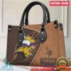 New England Patriots Personalized Name Leather Handbag Team Spirit Tote New England Patriots Personalized Name Leather Handbag Team Spirit Tote