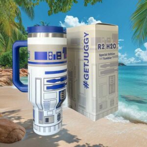 R2 H2O Droid Inspired Special Edition Sci Fi 40oz Tumbler