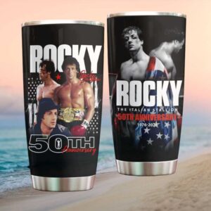 Rocky Balboa 50th Anniversary Legacy Tumbler Multi Era Sylvester Stallone